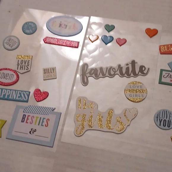 4/$60 Colorful Scrapbook Sticker Set - Incomplete - Picture 12 of 12